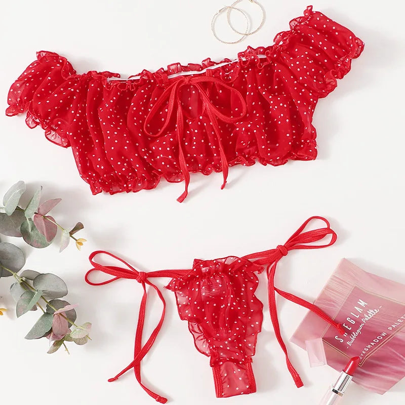 Conjunto de lingerie sem aro