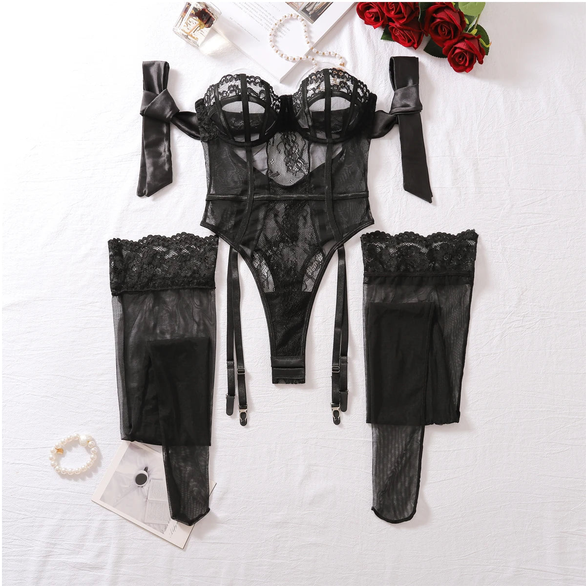 Conjunto de lingerie MUZISKAT